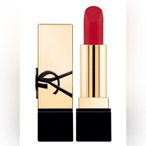 Yves Saint Laurent ROUGE PUR COUTURE CARING SATIN LIPSTICK in Rouge Muse - NIB